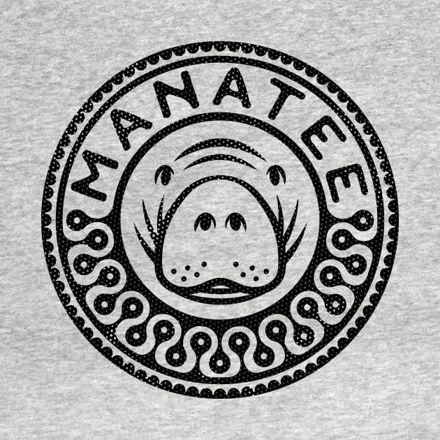 Manatee Iconic Design by bangtees